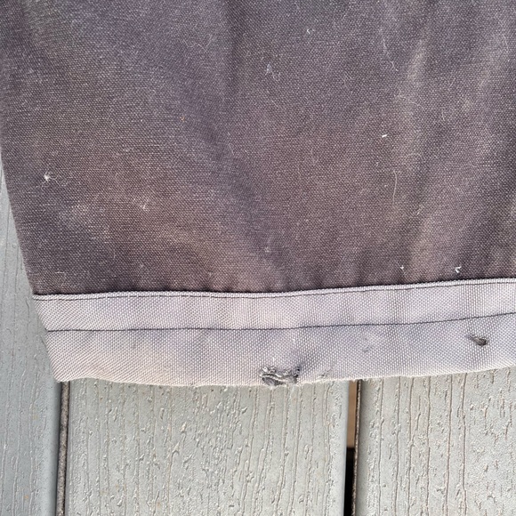 Walls Work Wear Overalls Men’s Large Short Black Insulated Canvas Bib - Picture 11 of 14